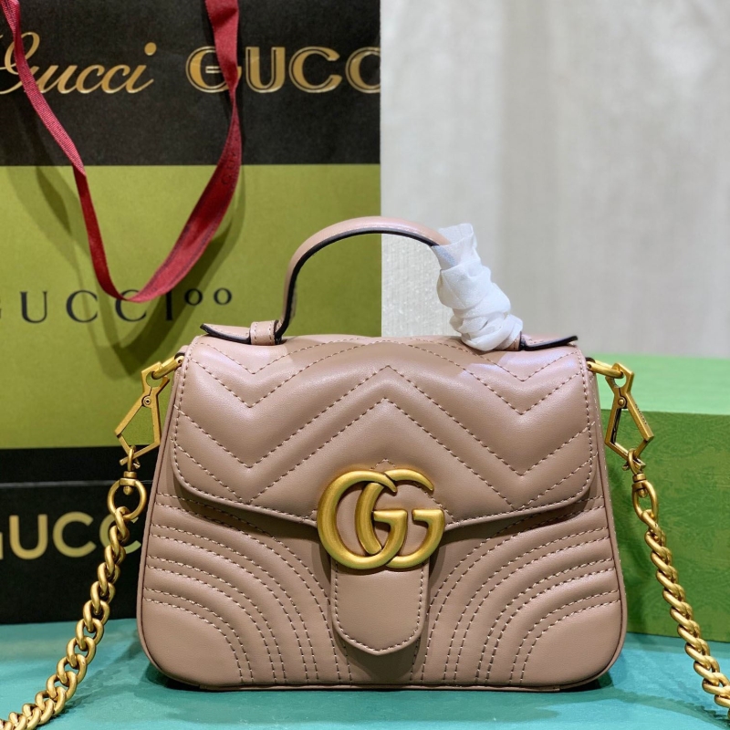 G*u*i top handle bags